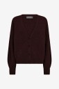 MOS MOSH - Kardigan mmThora V-neck Knit - Rød