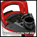 Einhell GE-DP 7935 N-A ECO 790W Vannpumpe 19000 L/t Aluminium Sort/Rød