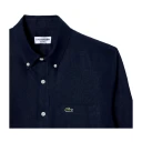 Lacoste Herre Skjorter Blå L,