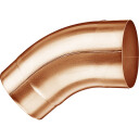 VMZINC bøy 40° 87 mm for rundt kobberrør copper 87 mm 40°