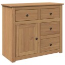  Skjenk med skuffer Panama 93x40x80 cm heltre furu 8721158398123