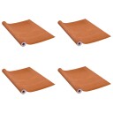  Selvklebende møbelfolier 2 stk 500x90 cm PVC lys eikefarge
