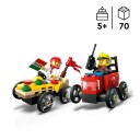 LEGO City 60458 Billøp mellom pizzabil og brannbil