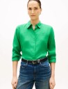 Tommy Hilfiger Ess Linen Relaxed Ls Shirt Green 46