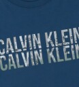 Calvin Klein T skjorte   Sesongbasert Logo   Blue Jean   Calvin Klein   8 år 128   T skjorte   Blå
