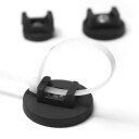 SuperMagneter Kabelholder Med Gummimagnet Ø 22 Mm   Sterk Magnetholder