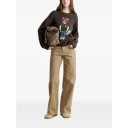 Maison Kitsuné Dame Strikkevarer Brun S,