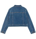 Creamie Jacket Denim Rhinestones Blue 140