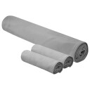 vidaXL Sports håndklesett 3 stk. Mørkegrå 210 x 100 cm