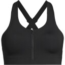 Casall Impact Zip Sports Bra Black D75