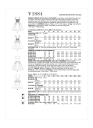 Vogue 1884 - Kjole A5 (6-8-10-12-14)