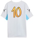 Puma T-skjorte - NJR Kreativitet - Jersey Jr - White/Blue/Green - Puma - 16 år (176) - T-skjorte Blå Grønn Hvit Lyseblå Oransje