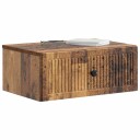  Nattbordskap Gammelt tre 49 x 34,5 x 20 cm Konstruert tre
