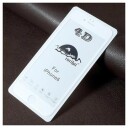 iPhone 6/6S Rurihai 4D Full Størrelse Beskyttelsesglass Hvit