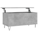 Salongbord betonggrå 90x44,5x45 cm konstruert tre 8721012112872