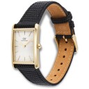 Daniel Wellington DW Watch Bound Black Lizard Guilloché Gold 24x35mm