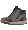 Ecco Vintersko - Street Court Sporty - Mocha/Maroon/Svart - Ecco - 35 - Vinterstøvler - Brun