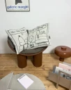 Maison Deux Peanuts Cushion Set 2 Pcs   White   50X 50CM