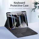 iPad Pro 13 (2024) Dux Ducis Deksel med Bluetooth-tastatur Svart