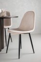 Venture Home   Spisegruppe Olivia med 4 stk stoler Polar   Brun