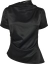 Ahlvar Gallery Lizi Satin Tee   BLACK   L