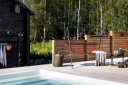 Suvisaari 3  pers. hage huske cappuccino  