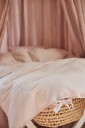 Oh Poppy! Vega Musselin Sengesett 70x80 Powder Pink