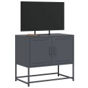  TV-benk antrasitt 68,5x39x60,5 cm stål 846472