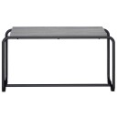 vidaXL TV benk 80 x 35.5 x 42 cm Grå Sonoma Konstruert tre