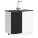  Vask underskap Lucca svart konstruert tre 8721158426550