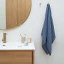 The Organic Company FINE Håndkle Grey Blue