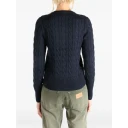 Polo Ralph Lauren 32/2 Cotton-Lsl-Crd - Navy - M