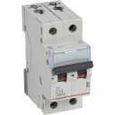Legrand 5 stk Automatsikring TX3 C 13A 2P, 2M, 6/6kA