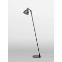 Rotaliana Luxy Glam F0 Gulvlampe Black/Smoke Chrome Semi Transparent