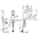 Oras Armatur Optima 2612f-105 - med Bidetta 4,2 L/min Krom (GRO-4200328)