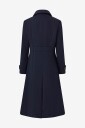 Lauren Ralph Lauren   Kåpe Heavy Twill Wool twill DB 45"   Blå