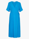 MSCH Copenhagen Chalena 2/4 Wrap Dress Blå XS