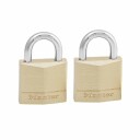 HENGELÅS 130EURD MESSING 30mm 6 4 PINS MASTERLOCK SV PN B
