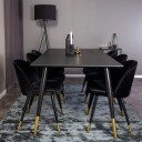 Venture Home Spisegruppe Venture Home Dipp med 6 Velvet Stoler GR850