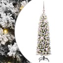  Kunstig juletre med 150 LED grønn 120 cm PVC og stål og plast