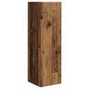  TV Veggskap Gamle tre 30 x 31 x 100 cm Konstruert tre