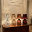 PRISMA bordlampe mokka glass batteri
