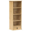  CD-hylle Corona 40x30x110 cm heltre furu 8721012879232