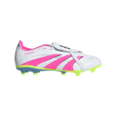 Adidas Predator League Fold Over Tongue Fg/Mg fotballsko gress og kunstgress unisex White 43 1/3