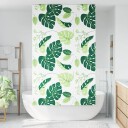Dusjrullgardin 130x240 cm Stoff Bredde 126 cm