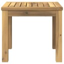 vidaXL Kaffebord Hvit 40 x 40,5 x 36 cm Solid akasietre