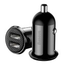 Baseus Grain Pro 2xUSB Billader 4.8A Svart