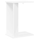 vidaXL Avlastningsbord Hvit 35 x 25 x 50 cm Konstruert tre