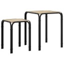 vidaXL Sidetabell Sonoma eik 41 x 40 x 50 cm Konstruert tre