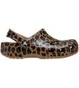 Crocs Sepia/Leopard Classic Animal Clog 38 39
